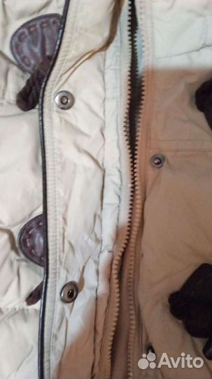 Пальто пуховое размер s