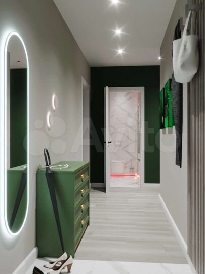 1-к. квартира, 45 м², 3/9 эт.