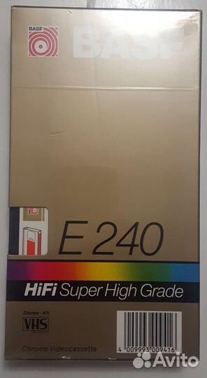 Видеокассеты VHS новые