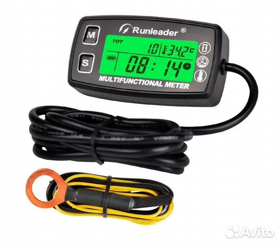 Датчик температуры, моточасов, оборотов,то (4 в 1)