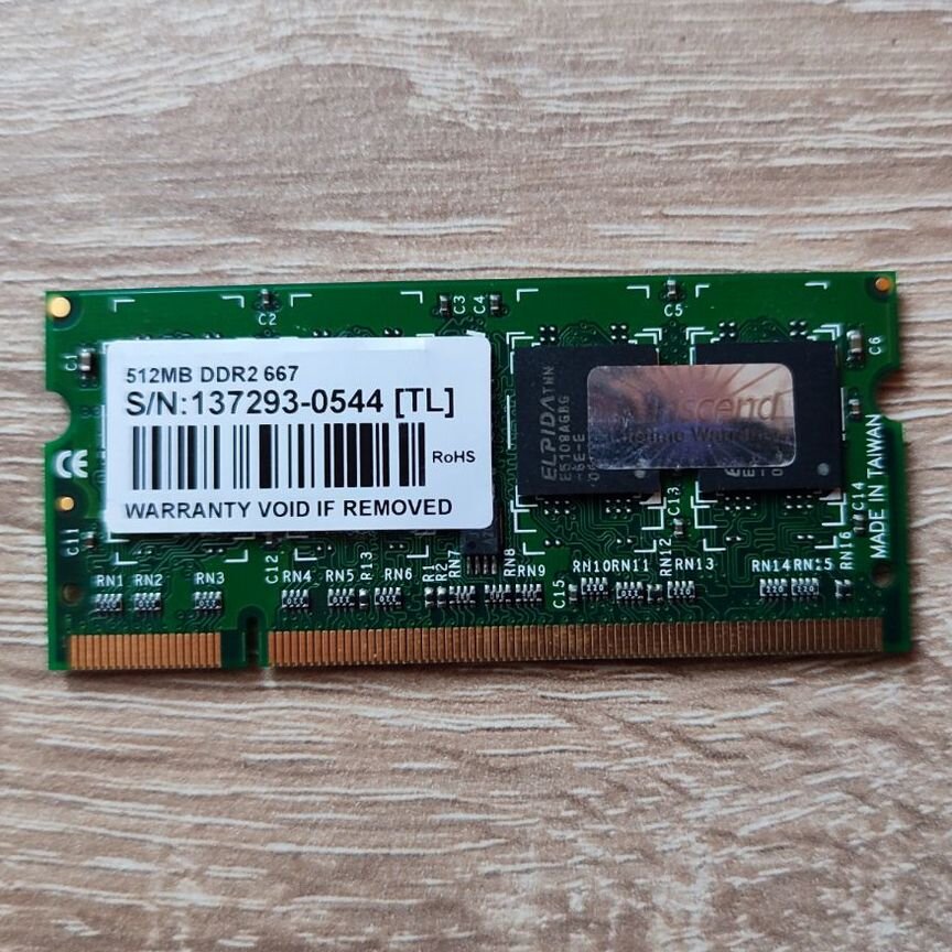 512mb 667 Mhz Ddr2 Sodimm Transcend