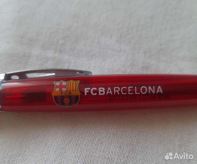 Ручка шариковая с логотипом FcBarcelona и Магнит