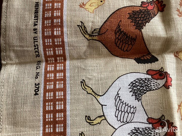 Полотенце кухонные льняные