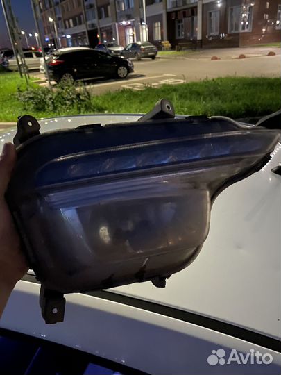 Led птф kia rio 3