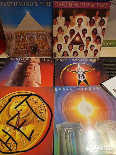 Earth Wind & Fire фирменные пластинки