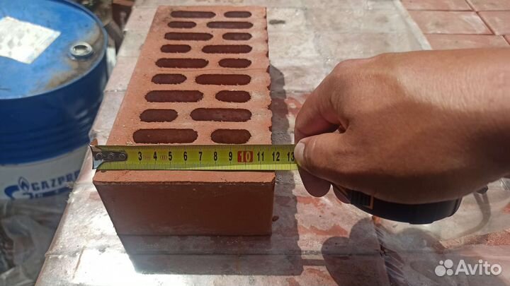 Кирпич красный облицовочный
