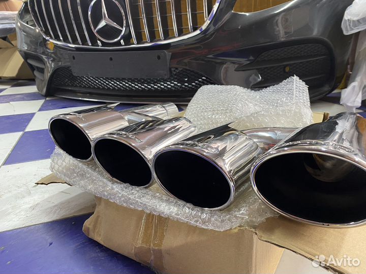 Насадка на глушитель amg