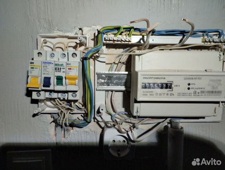 Электрик Услуги электрика Выезд