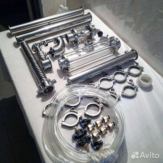 Ректификационная колонна Димрот Визуал