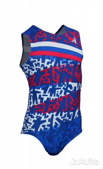 Гимнастический купальник, рост 140-146
