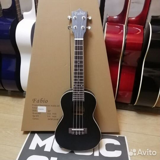 Укулеле новая концерт красное дерево