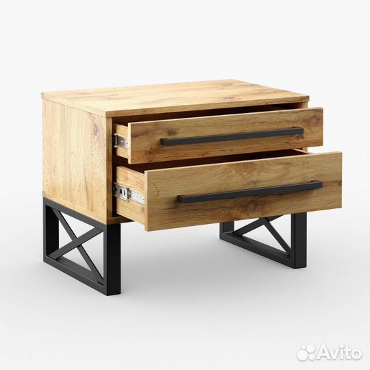 Тумба прикроватная дуб