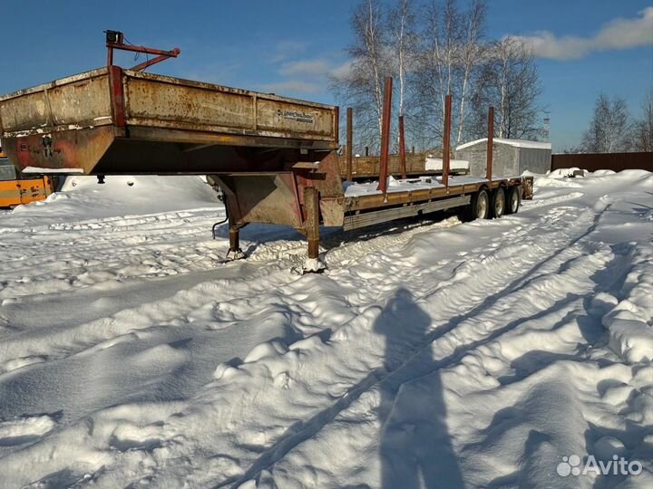 Полуприцеп трал (тяжеловоз) HARTUNG 943000, 2017