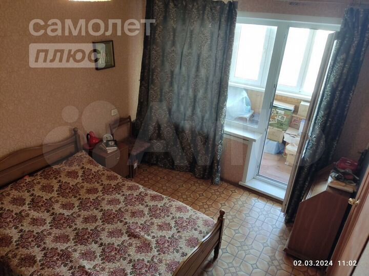 3-к. квартира, 58 м², 7/9 эт.