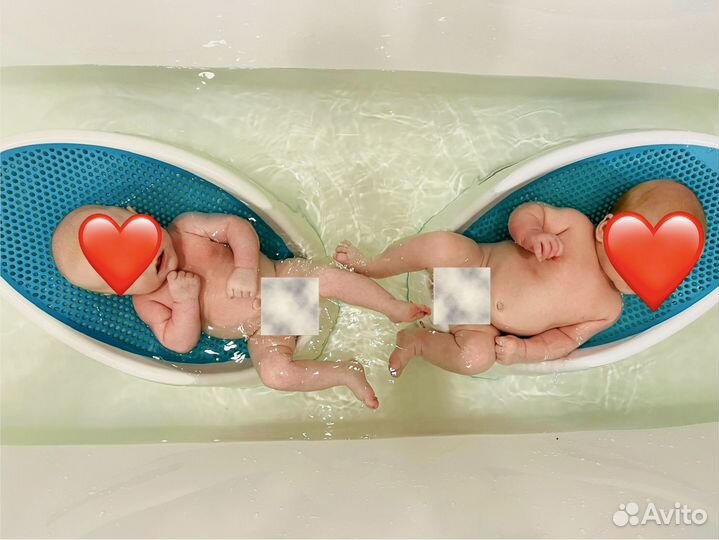 Лежак-горка для купания малышей angelcare