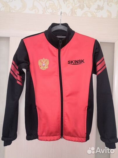 Детский лыжный разминочный костюм на рост 146