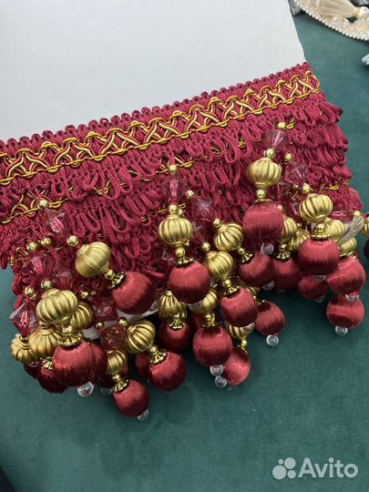 Бахрома стеклярус