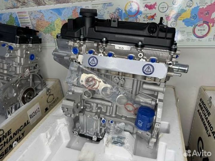 Двигатель G4LC Kia Rio X-Line 1.4