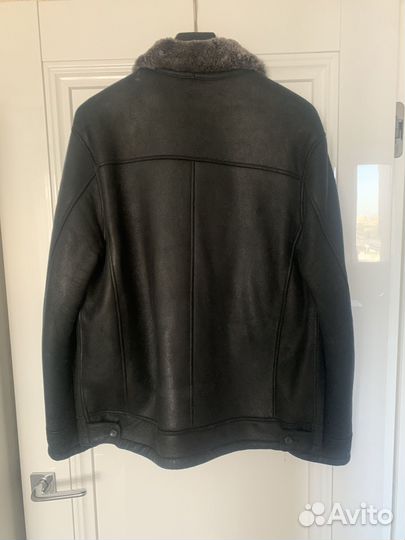 Дубленка натуральная мужская 54 56