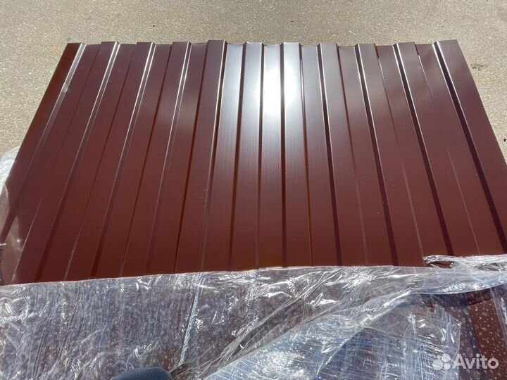 Профлист коричневый с8