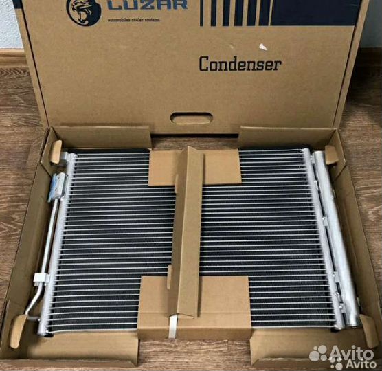 Радиатор кондиционера Hyundai Solaris/ Kia Rio 3 Н