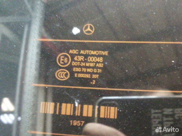 Стекло двери багажника Mercedes Glk