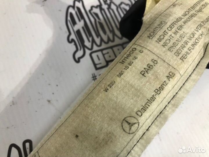 Подушка безопасности боковая шторка левая