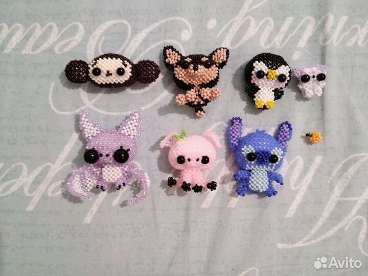 Амигуруми из бисера на заказ