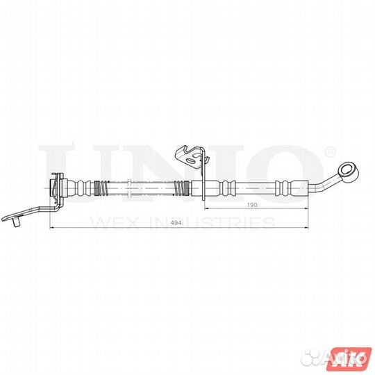 Шланг тормозной