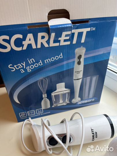 Блендер Scarlet отличный