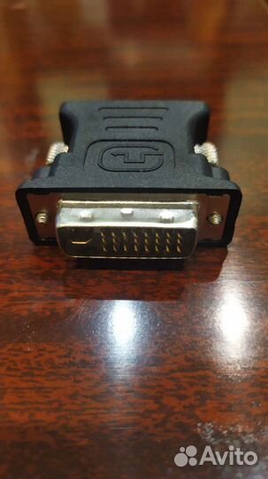 USB AM/BM(принтер), DVI-I - VGA переходник