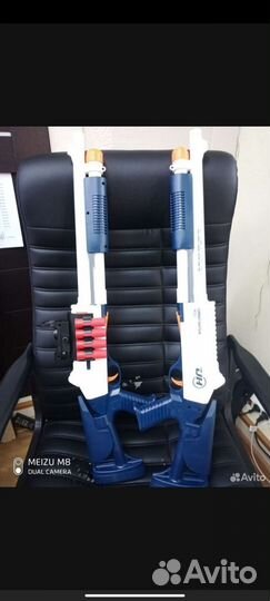 Детский дробовик с мягкими пульками