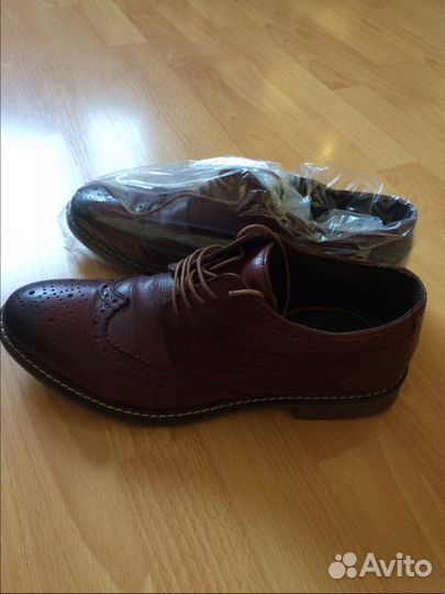 Мужские кожаные туфли