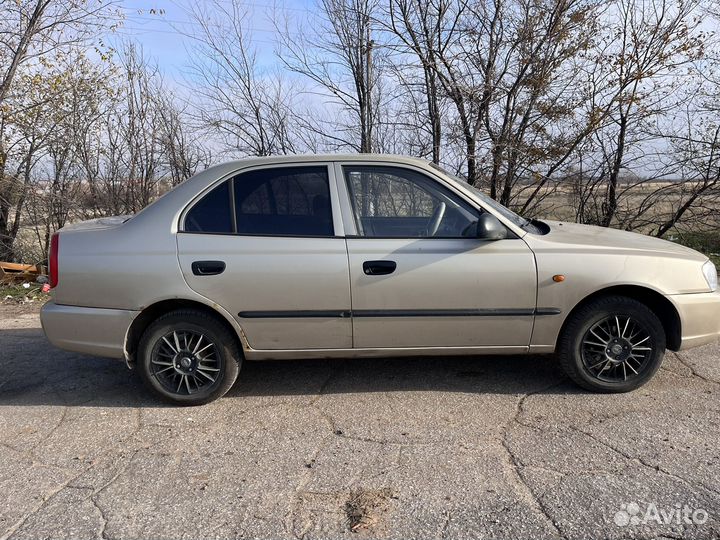 Hyundai Accent 1.5 AT, 2005, 214 000 км