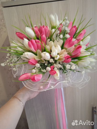 Букет невесты искусственный