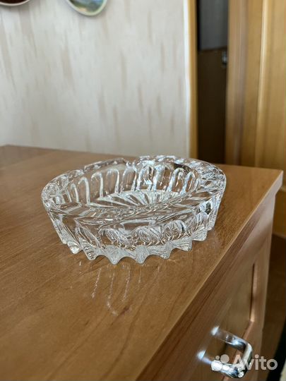 Хрустальная пепельница СССР