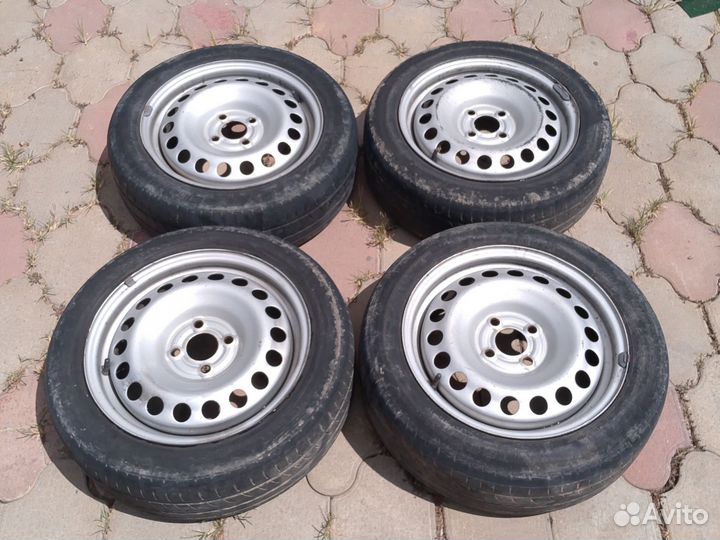 Колеса 4x100 185/55r15 ц/о 60.1
