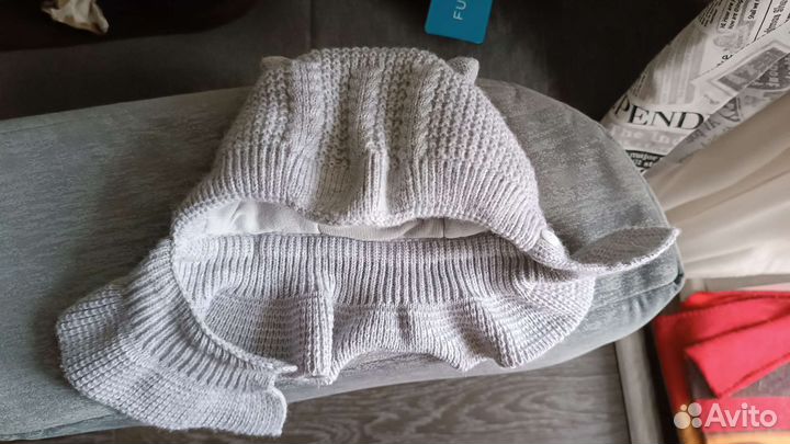 Шапка детская зимняя для мальчика