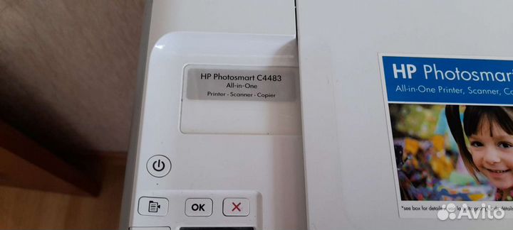 Мфу принтер, сканер HP photomaster c4480 струйный