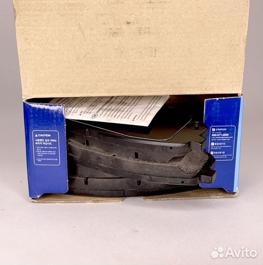 Колодки тормозные дисковые передние, комплект