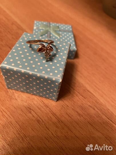 Колечко золотое редкое СССР