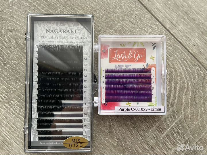 Ресницы lash&go и nagaraku