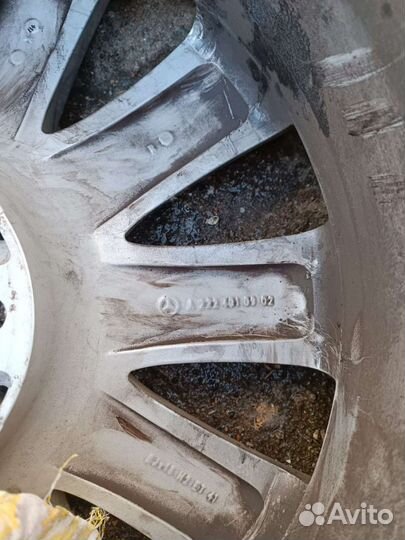 Колеса на mercedes r18 летние
