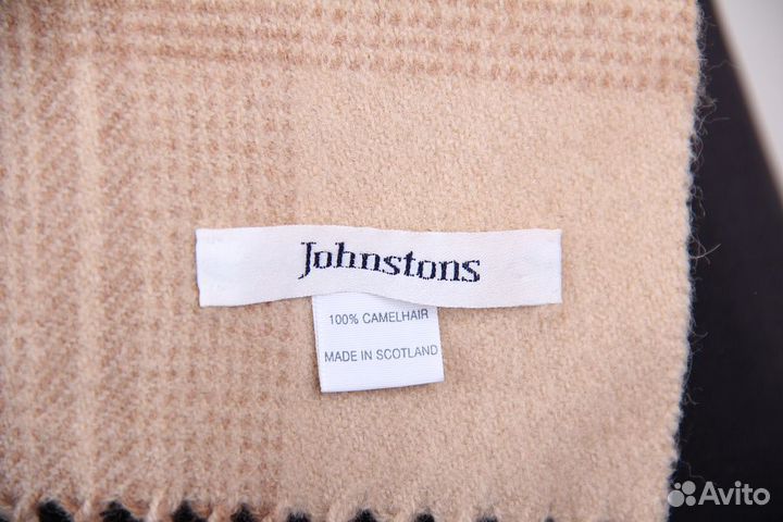Johnstons верблюжья шерсть шарф Scotland