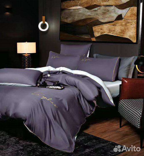 Постельное белье сатин жадка евро
