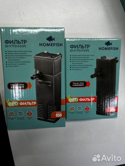 Фильтр и Помпа для аквариума Home Fish