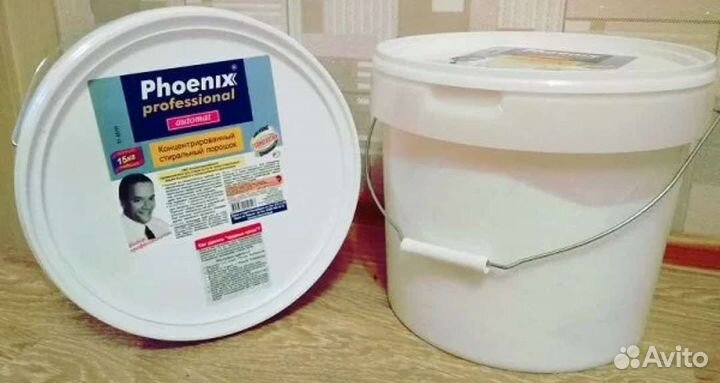 Стиральный порошок феникс. 15 кг, ведро
