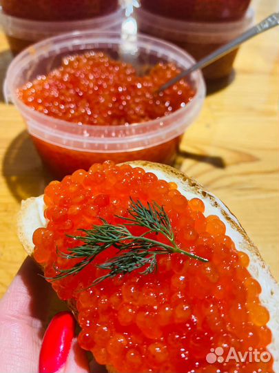 Икра нерки и горбуши