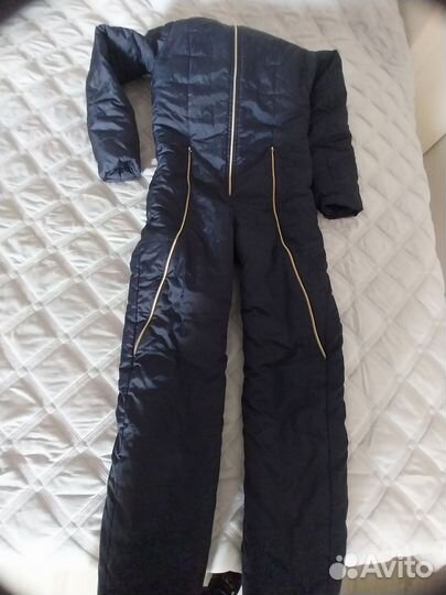 Женский зимний комбинезон, размер S, немного б/у