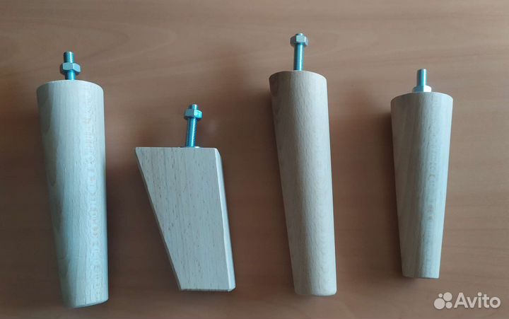 Ножки мебельные из бук